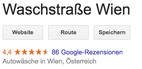 Waschstraße wien